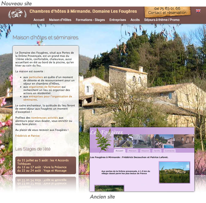 Refonte de site internet Refonte de site internet