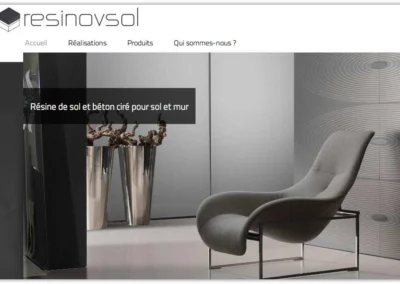 Site vitrine resinovsol