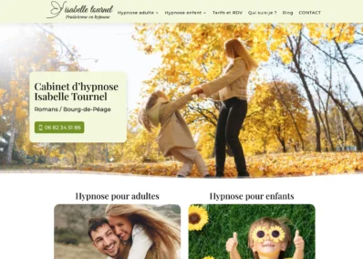 Site internet d&rsquo;Isabelle Tournel – Hypnose