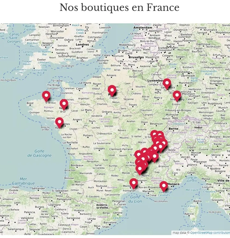 Boutiques physiques en France - Noix et Compagnie