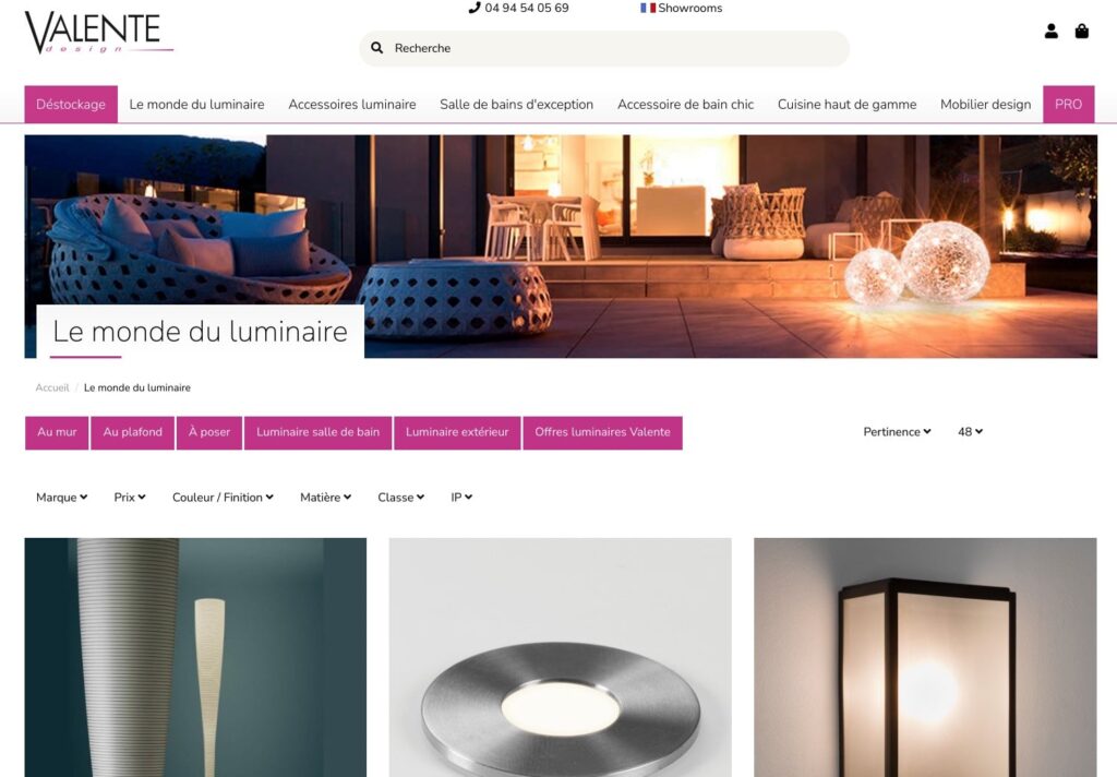 Optimisation SEO des pages de catégories