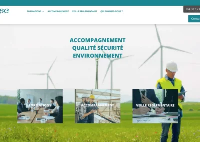 Refonte du site WordPress de formation AQSE