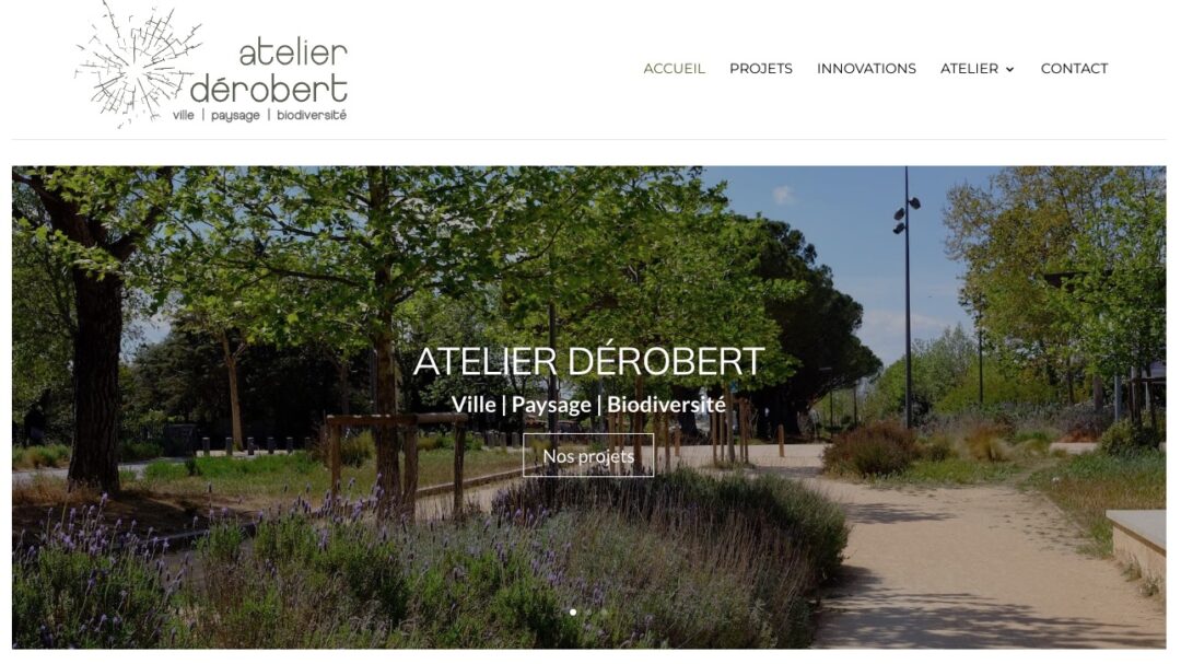 Création du site WordPress Atelier Dérobert