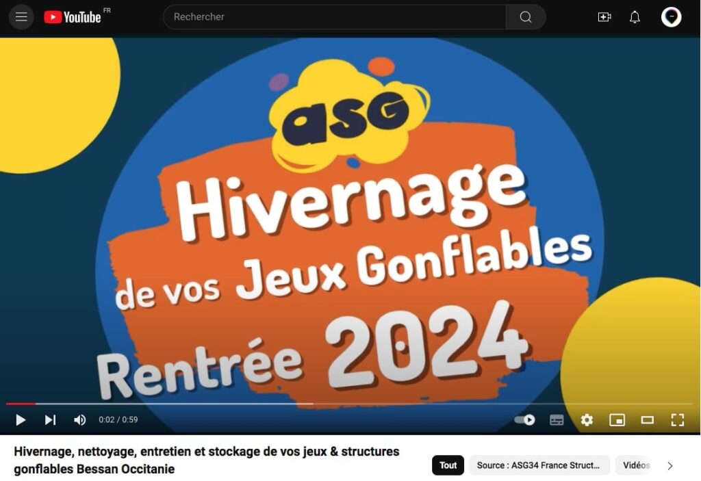 Chaîne YouTube et vidéo marketing