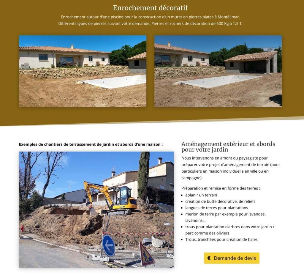 Création du site vitrine wordpress Chassagnon TP