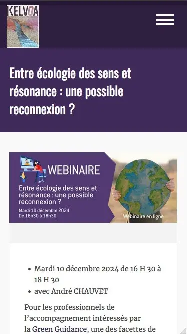 Tests mobiles du site