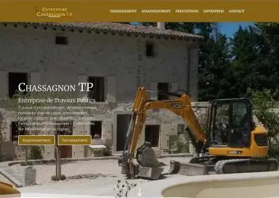Création site vitrine WordPress TP Chassagnon