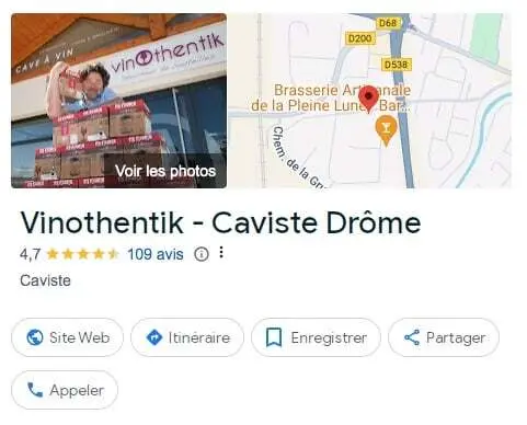 vinothentik google my business