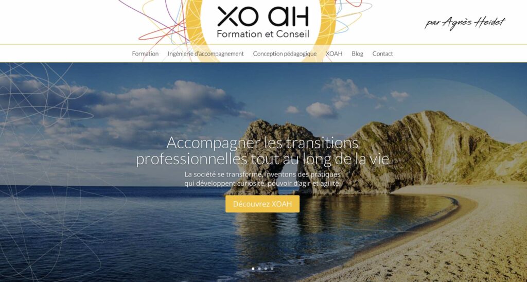 Réalisation du site WordPress XOAH