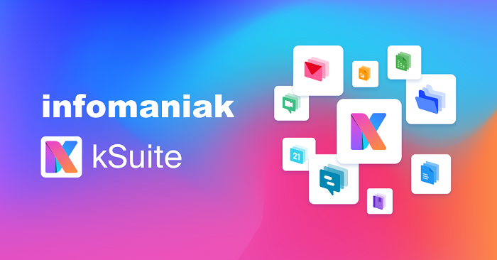 infomaniak ksuite : outils collaboratifs sur le web