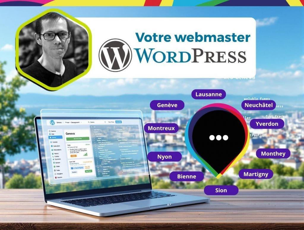 Maintenance de site WordPress Drôme Webmaster WordPress Pro en suisse romande